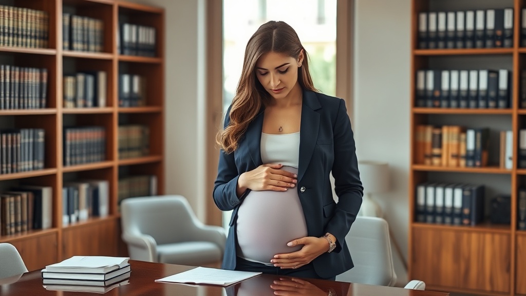 Avocate enceinte : oser s'affirmer en milieu professionnel